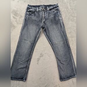 Flying paper Men's Light Blue Straight Jeans